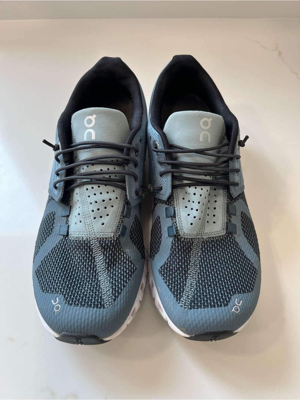 On Cloud Running Shoes for Women in Blue Gray size 8.5